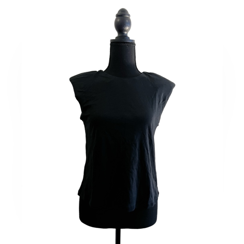 Anthropologie Structured Sleeveless Top